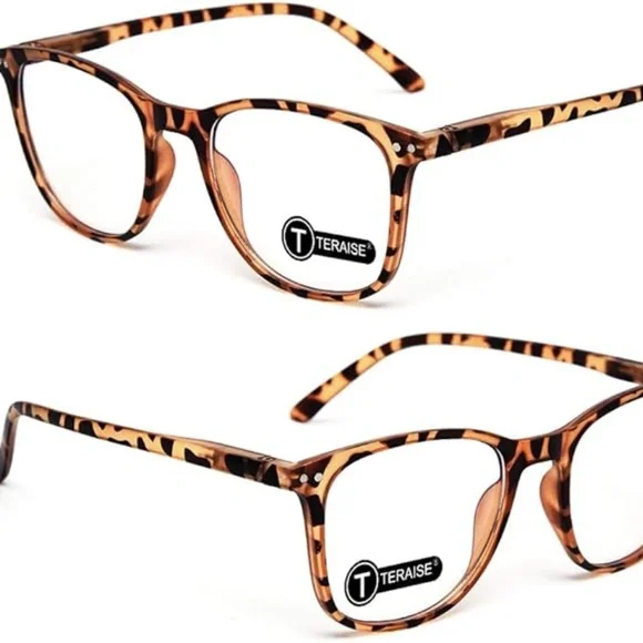 Reading Glasses - 4 pair of TERAISE Leopard print glasses -4.0 strength