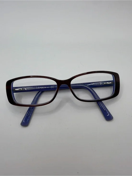 Valentino Italy V5761 ISK 53-14-135 Tortoise/Lavender Eyeglasses Frame IM77 blue