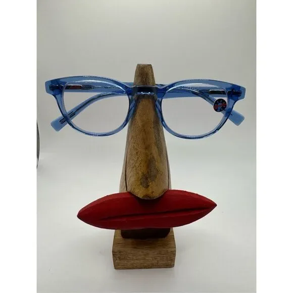eyebobs Clearly frames crystal blue new without case no strength
