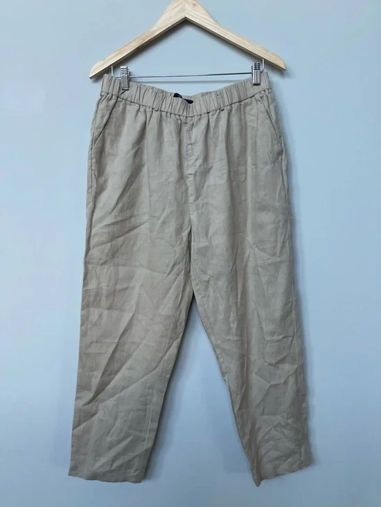 Quince | Pull-on Stretch Linen Pant Lagenlook Summer Lightweight Closet Staple