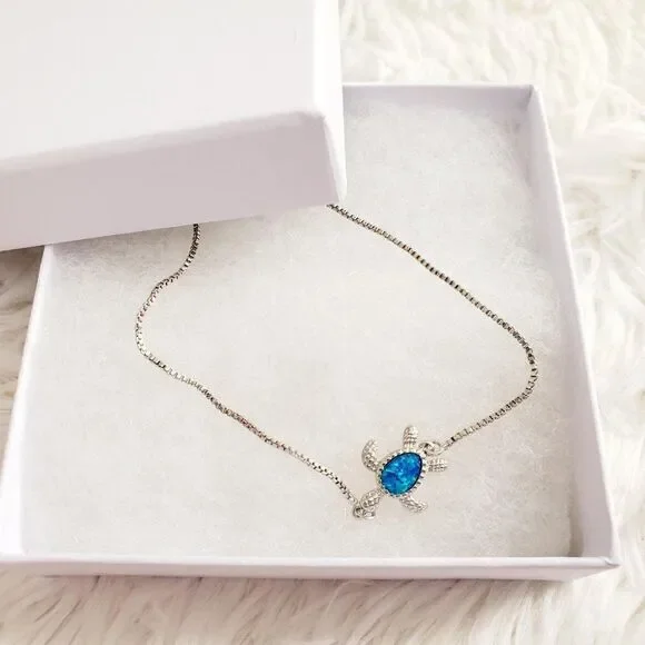 Sea Turtle Bracelet, Nautical Jewelry