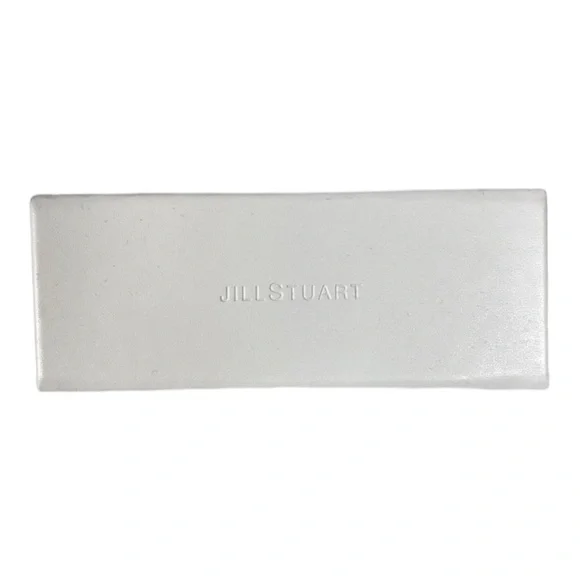 JILL STUART Eye Glass Hard Case White 6x2.5x2