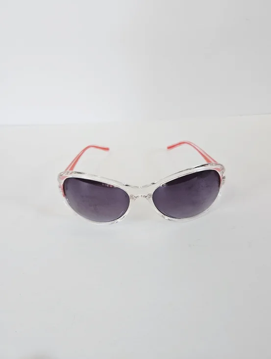 Vintage Dolce & Gabbana Wayfarer Red Large Gradient Frame Smoke Lens Sunglasses
