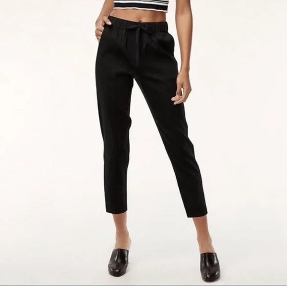 Babaton Day Errol Cropped Pant Linen Blend XS
