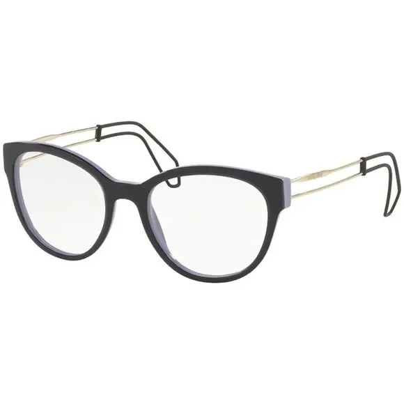 Miu Miu Cat Eye Violet Eyeglasses