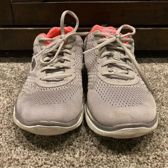 Skechers Womens Flex Appeal - Obvious Choice - 12058-LGCL Grey - Size 9