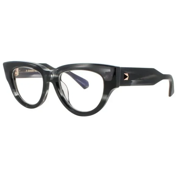 NWT VALENTINO EYEGLASSES CAT EYE WOMEN BLACK EYEWEAR