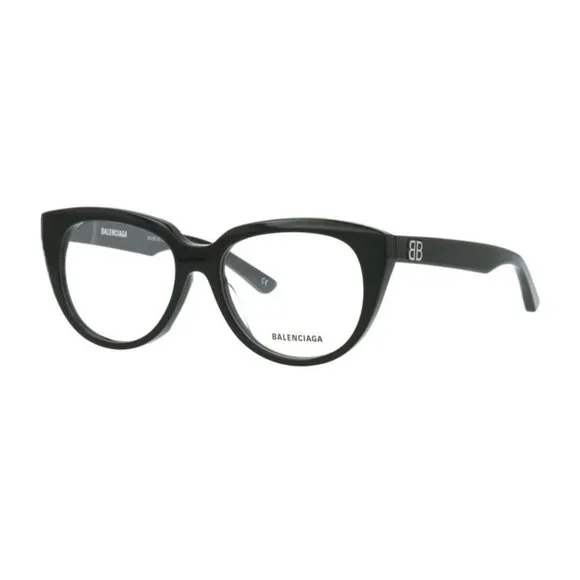 NEW BALENCIAGA EYEGLASSES BLACK WOMEN CAT EYE EYEWEAR