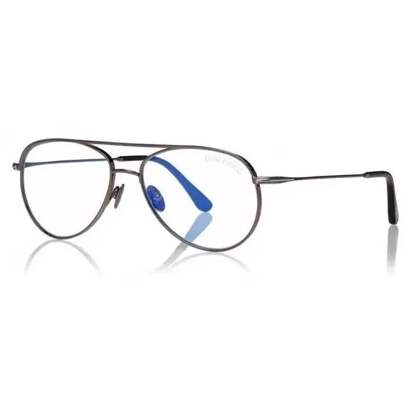 New Authentic Tom Ford FT5693-B/V 008 Pilot Eyeglasses