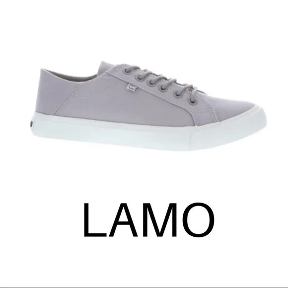 LAMO Gray Lyla canvas Sneakers