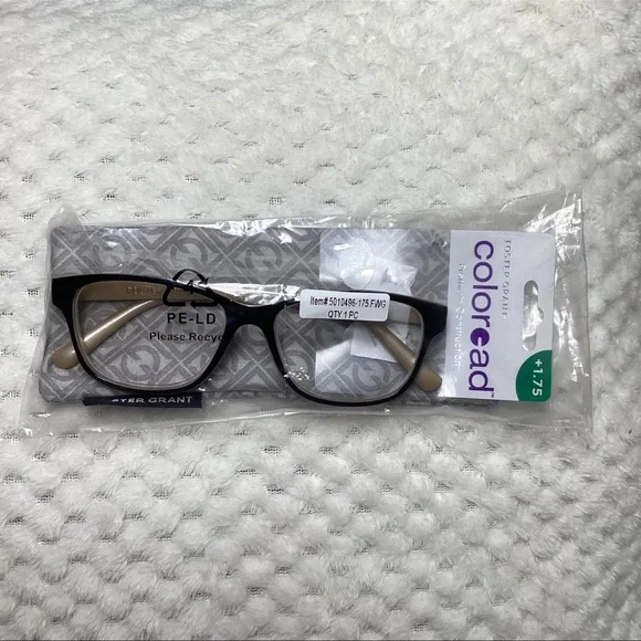 Foster Grant Coloread Kinsey Reading Glasses +1.75
