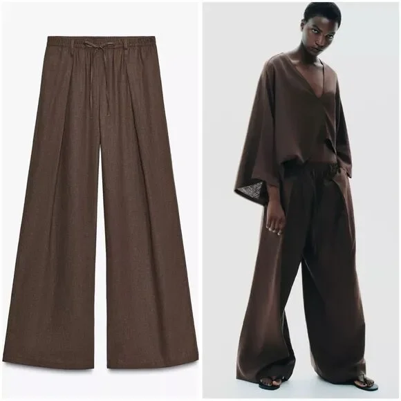 ZARA LINEN PANTS
