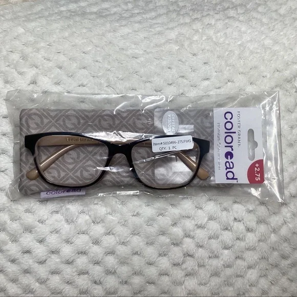 Foster Grant Coloread Kinsey Reading Glasses +2.75