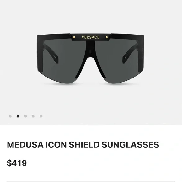 🔥🕶️❌❌RESERVE❌❌VERSACE ICON SHIELS UNTIL SEX SUNGLASSES 😎