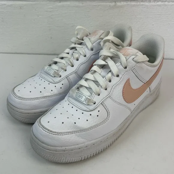 Nike Air Force 1 Fossil Rose Sneakers, 7