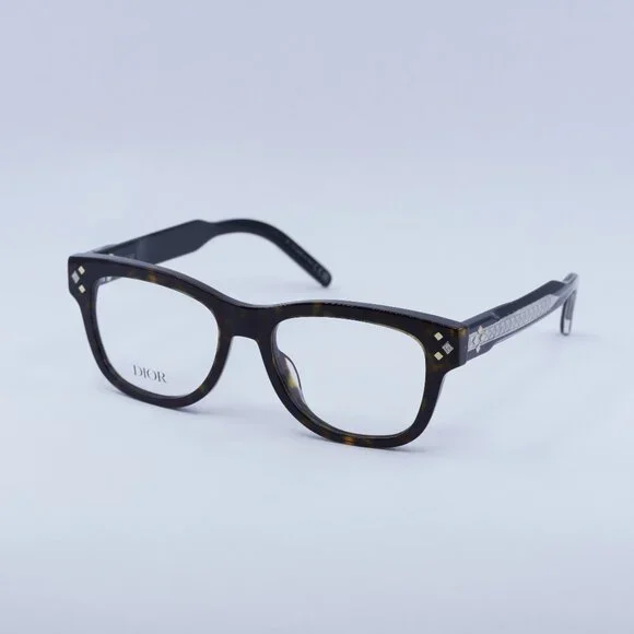 🕶️ New Dior CD DIAMONDO S1I 2000 Eyeglasses - Shiny Dark Havana Frame