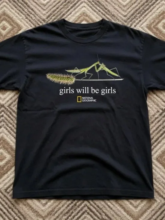Girls Will Be Girls Insect T-shirt