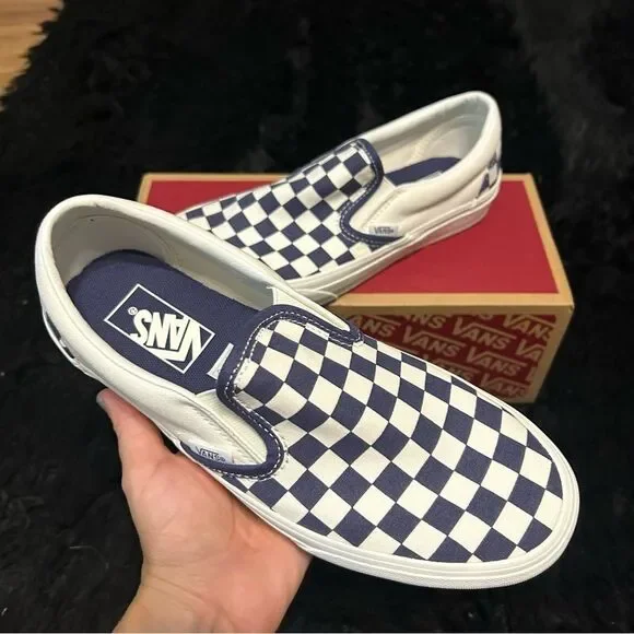 VANS off the wall checkerboard slip on shoes sneakers women’s 7 new in box
