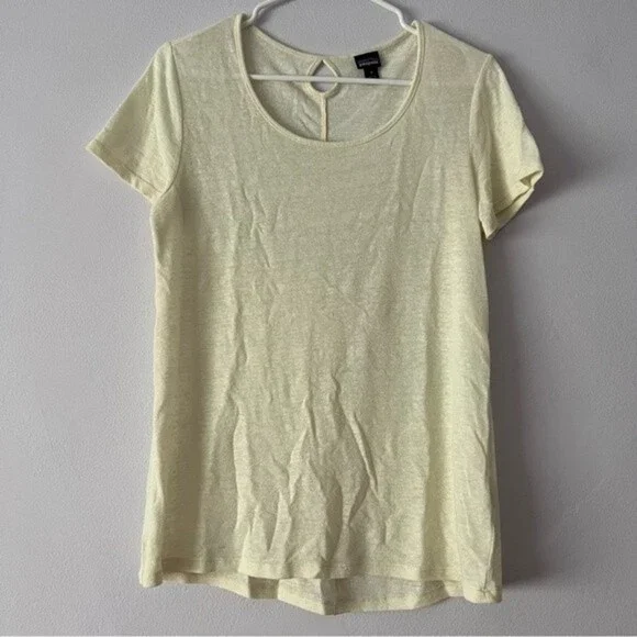 🍉 Patagonia Mount Airy Scoop Tee Linen Small