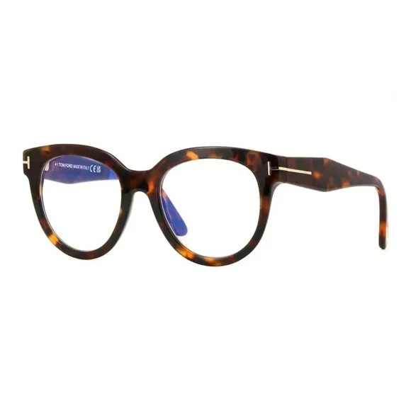 NEW TOM FORD EYEGLASSES HAVANA WOMEN EYEWEAR