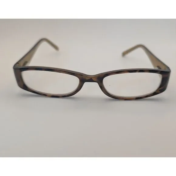 Foster Grant Tortoiseshell Rectangular Eyeglass Women’s Plastic Brown Reader