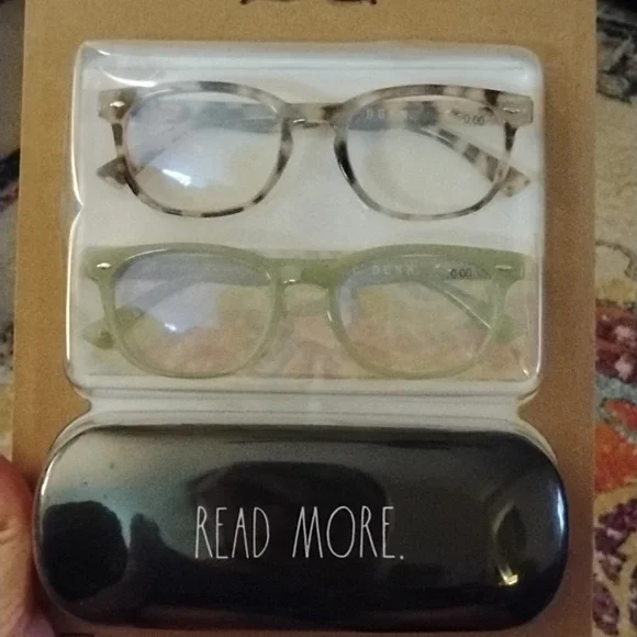 Rae dunn premium blue light blocking reading glasses +0.00