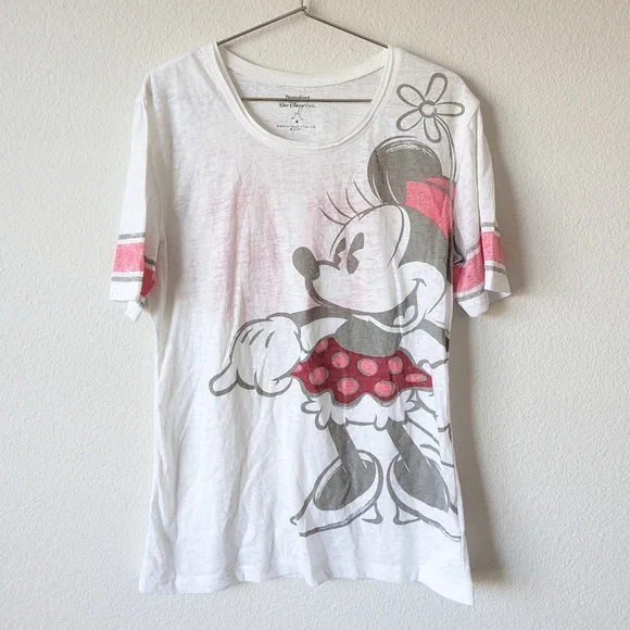Disneyland Resort Disney World Minnie Mouse Short Sleeve Tee Shirt Resortwear