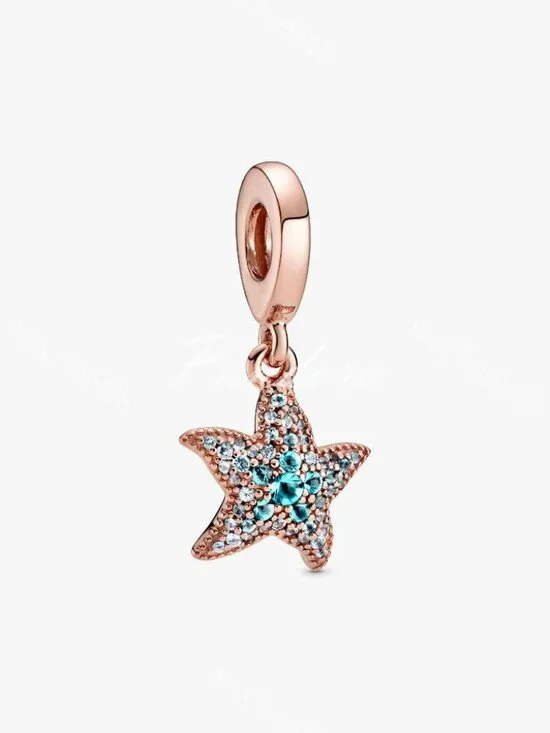 Pandora Sparkling Starfish Dangle Charm