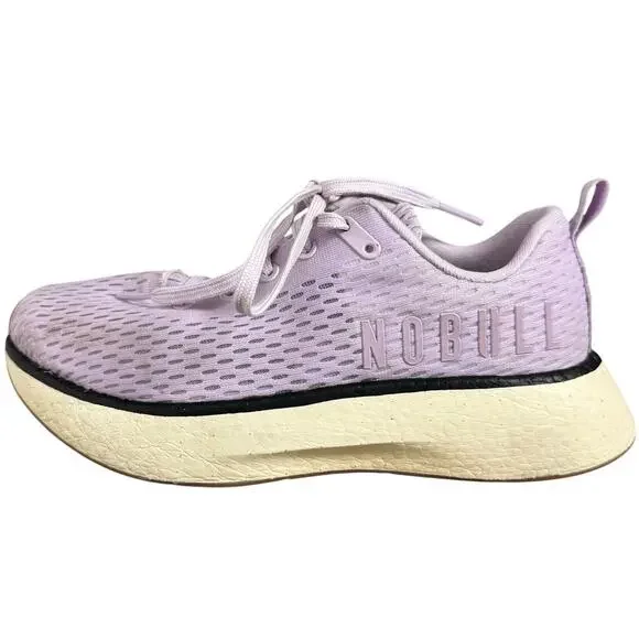 NOBULL Journey Running Sneaker Women 7.5 Lavender Purple Lightweight Activewear