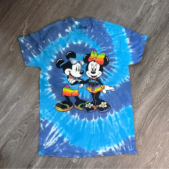 Disney Mickey & Minnie Tie Dye shirt