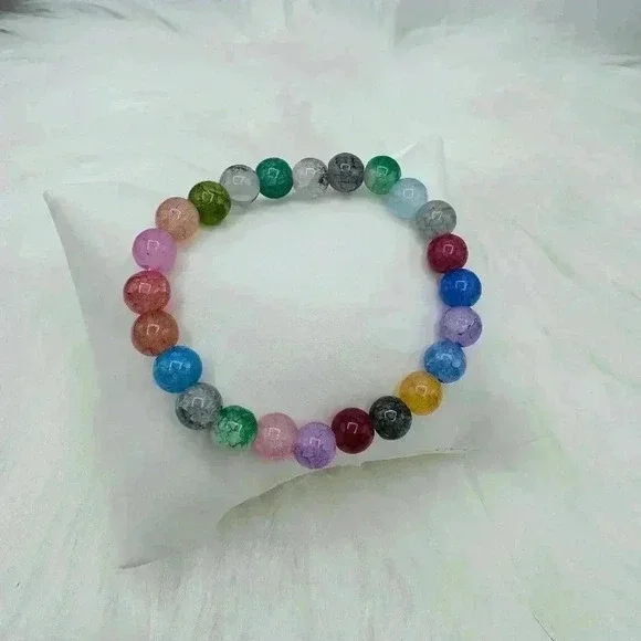 Candy Crush Beaded Bracelet