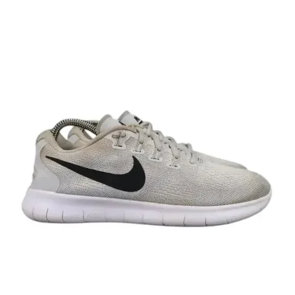 Nike Shoes Womens 8 Athletic Sneakers Free RN Trainer Running Active Casual Grey