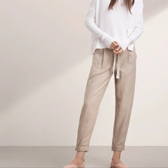 Aritzia Wilfred Linen blend Allant Pants
