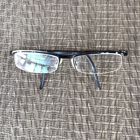 Just Cavelli JC54 Black Half Rim Reading Eyeglasses