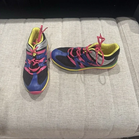 Bloch Zumba Dance Sneaker Womens Size 8.5 Colorful Bright