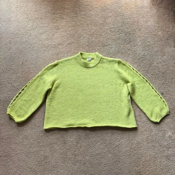 Unbranded Women's Green Sweatshirt