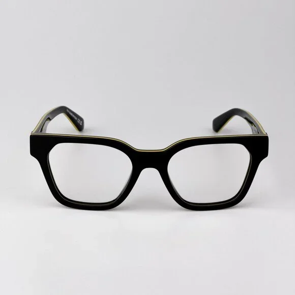 Off-White STYLE 7P Women Eyeglasses Black/Yellow Square | Model OERJ07P 1300