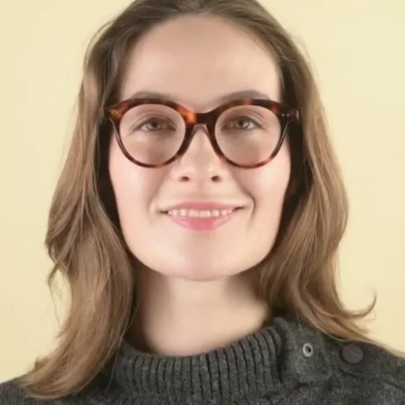 NWT CELINE EYEGLASSES HAVANA