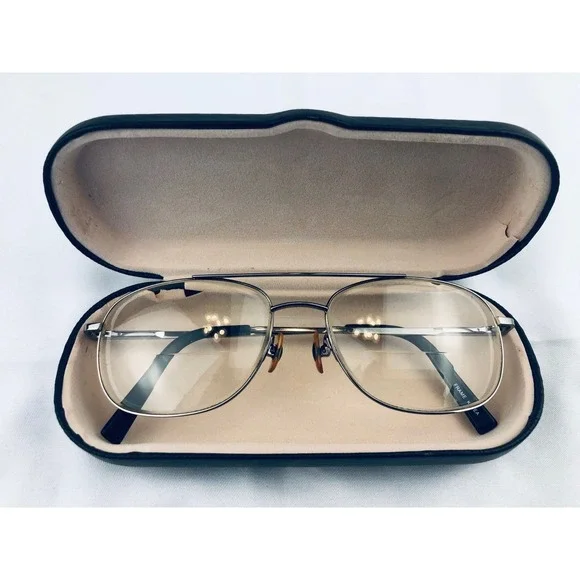 Woolrich 7766 Gunmetal‎ Eyeglass Frames 7/16/150 Aviator Style