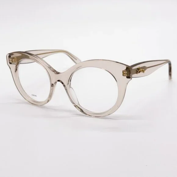 NEW LOEWE LW50074I 057 EYEGLASSES WOMEN CLEAR PINK EYEWEAR LOEWE