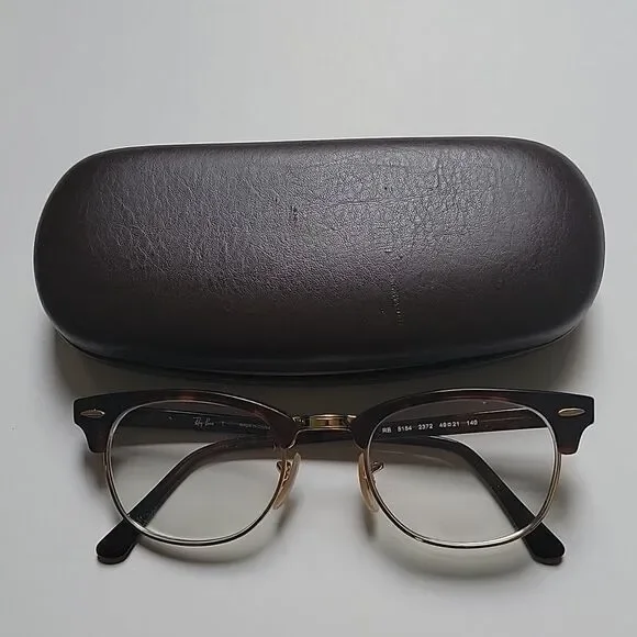Ray-Ban RX 5154 Havana Brown 49 mm Unisex Eyeglasses Frame