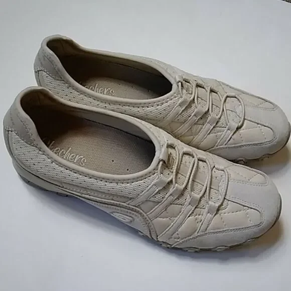 SKECHERS SN 21370 LEATHER TEXTILES UPPER SHOES