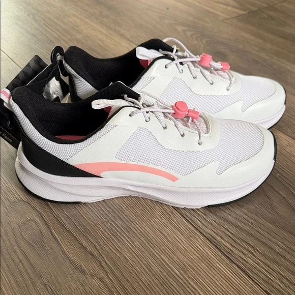 Athletic Works White and Pink Women's Sneakers