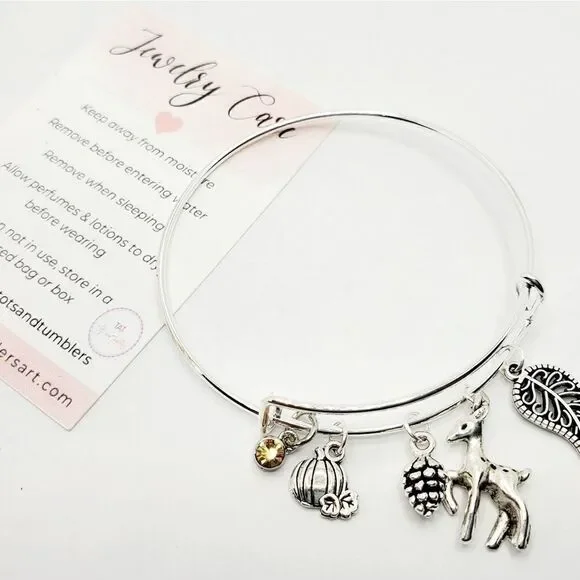 Fall Favorites Adjustable Bangle Bracelets