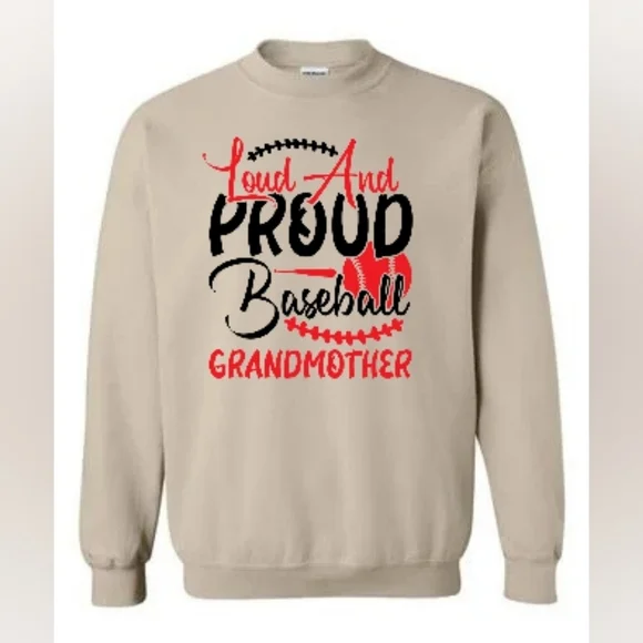 Custom Made To Order Baseball grandma