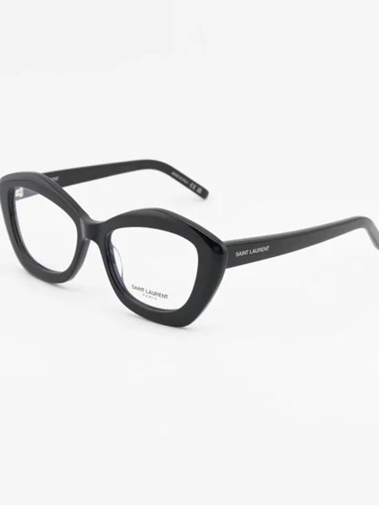 Saint Laurent SL68OPT 001 Eyeglasses Black 54mm Cat Eye Frame