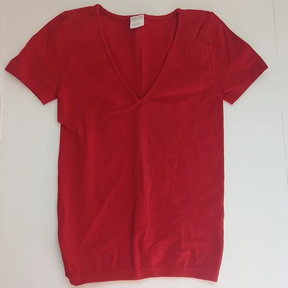 💰 Express Red short sleeved top, Size S