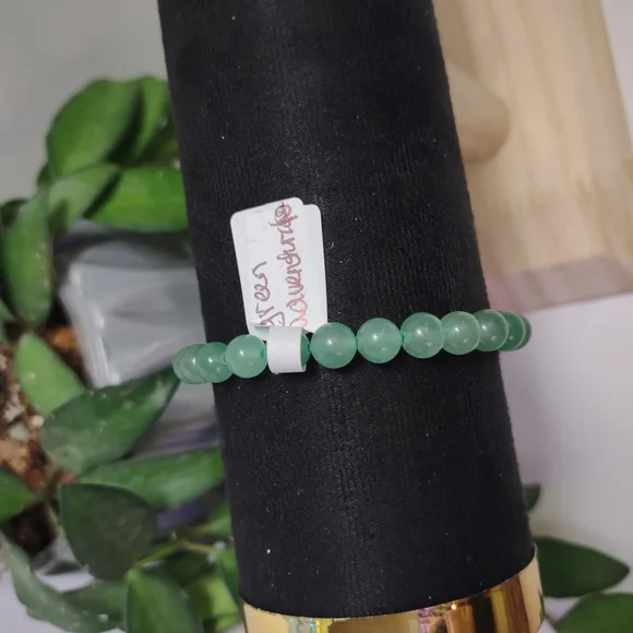 Green Beaded Bracelet