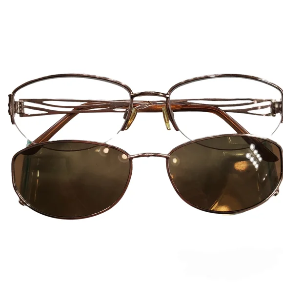 Women Clip-on Eyeglasses Frames