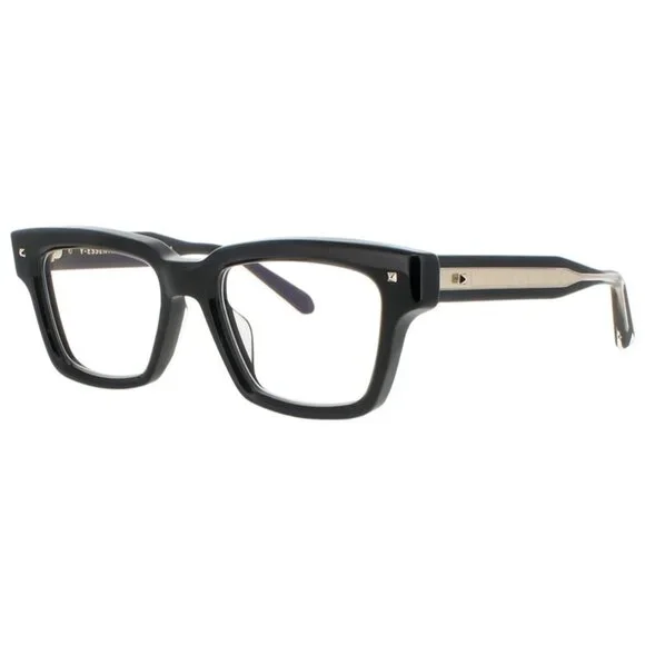 NWT VALENTINO EYEGLASSES SQUARE UNISEX BLACK EYEWEAR